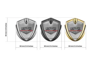 Emblem Metall Abzeichen Moderner Finish HighEnd Feel